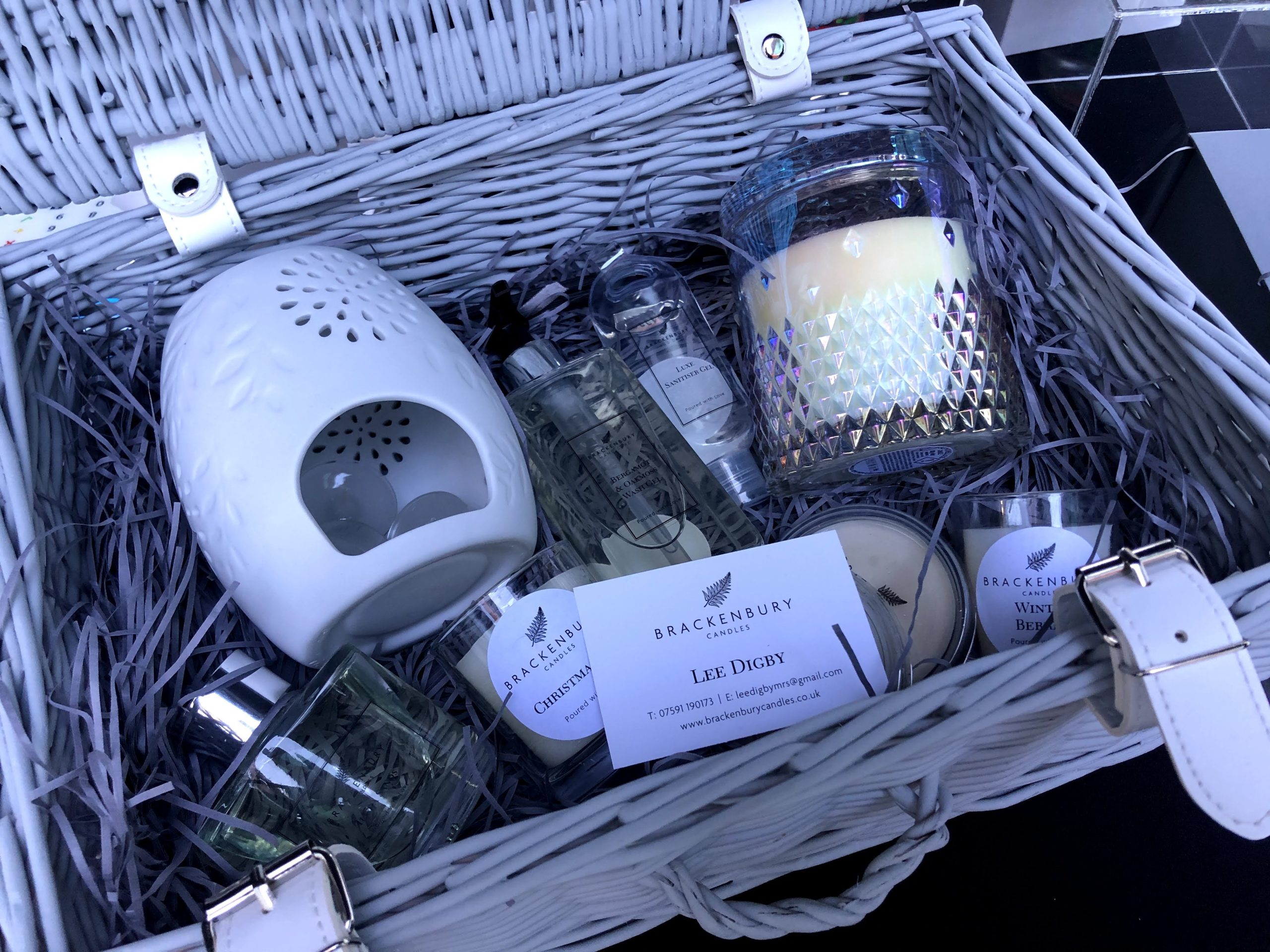 Luxury Hampers Available now! Brackenbury Candles